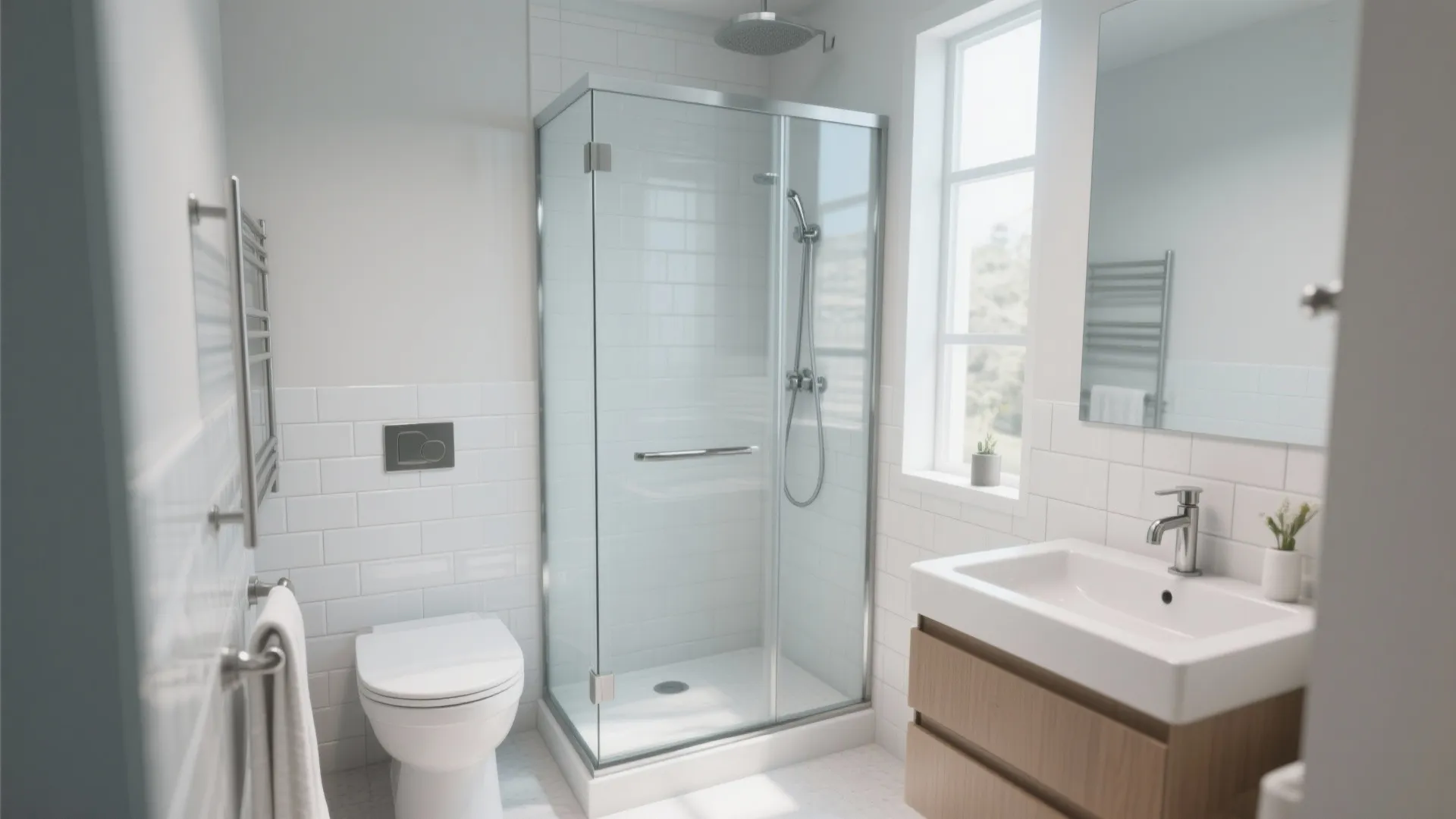 1. Frameless Glass Elegance