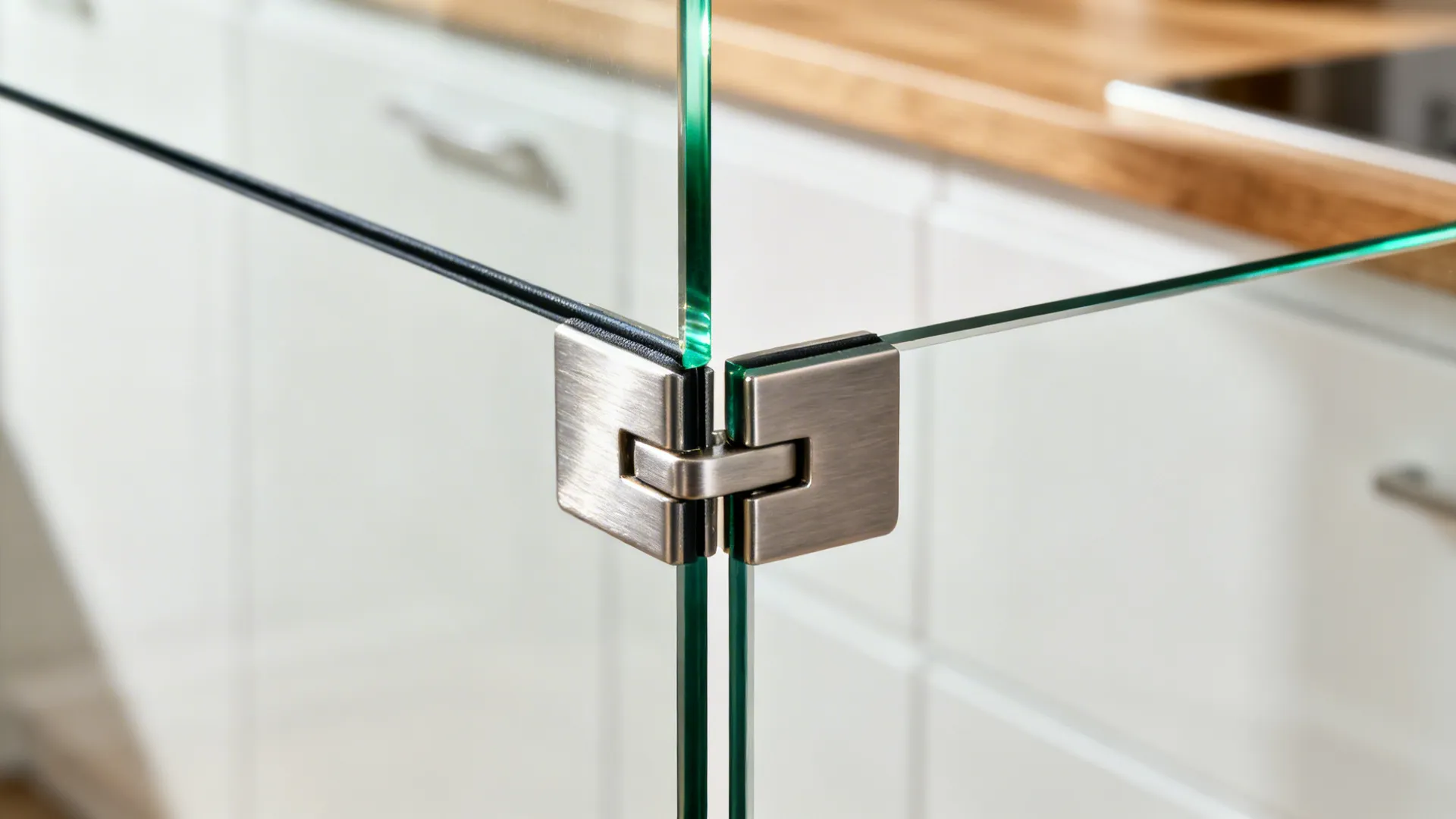 Frameless Double Glass Doors for a Seamless Look