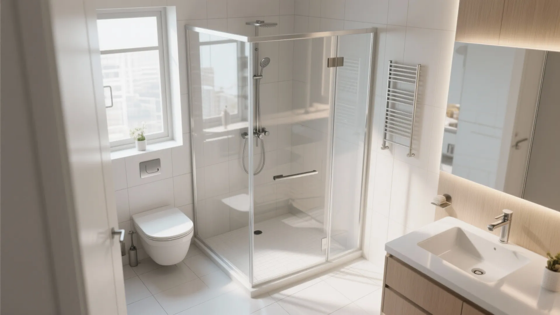 8. Frameless Shower Screen