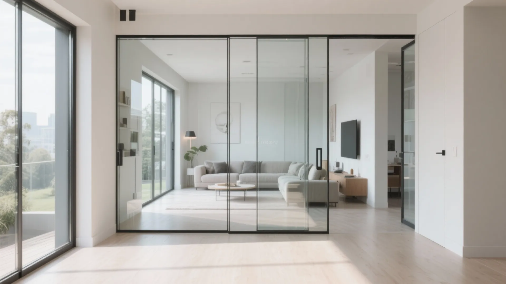 Frameless Sliding Glass Doors