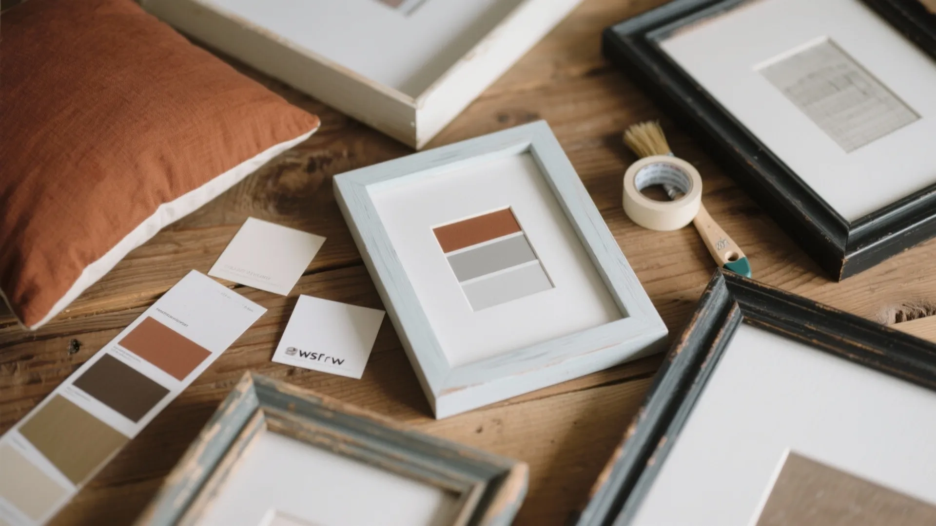 Idea 2: Color-Story Frames and Mats