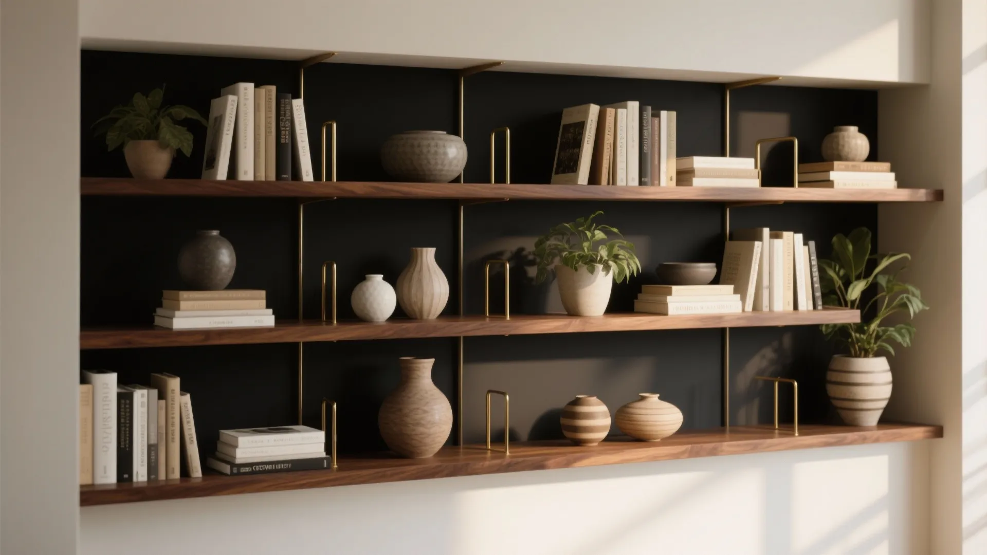 1. Use Matte Black as a Framing Backdrop