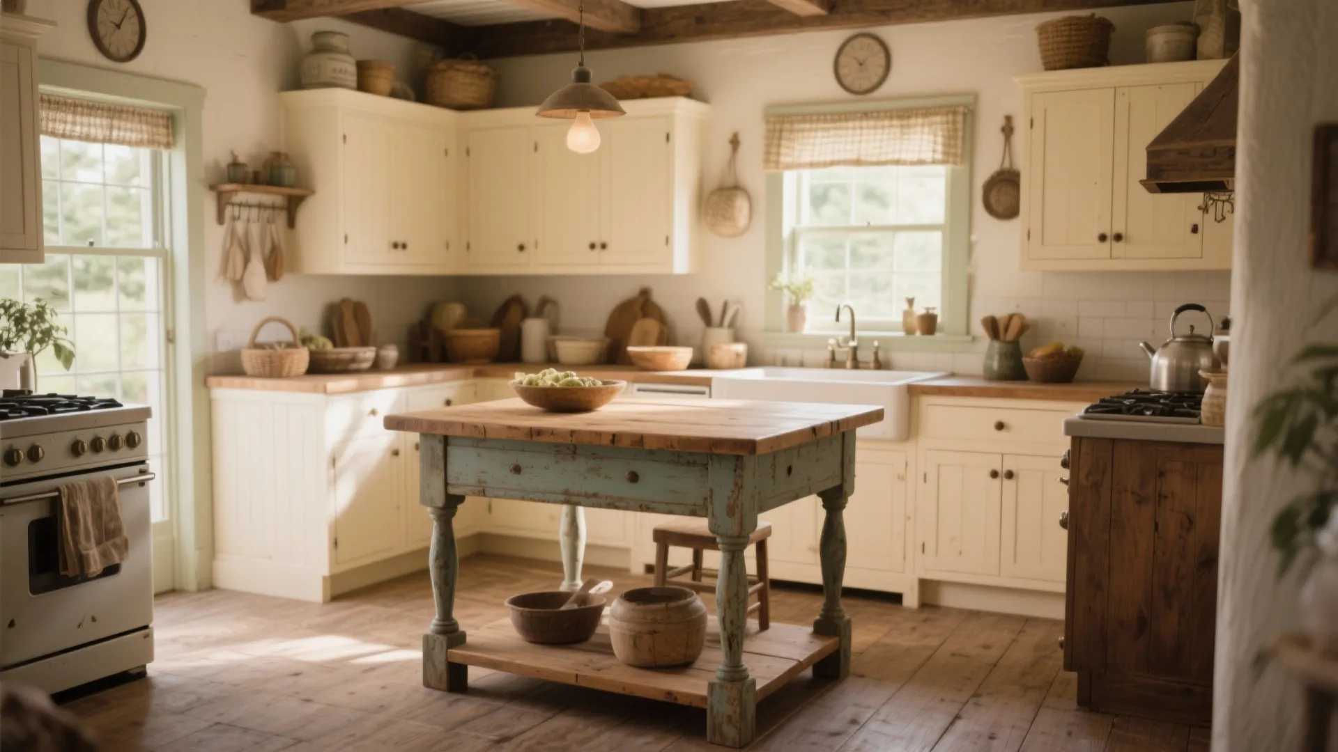 4. Freestanding Kitchen Island