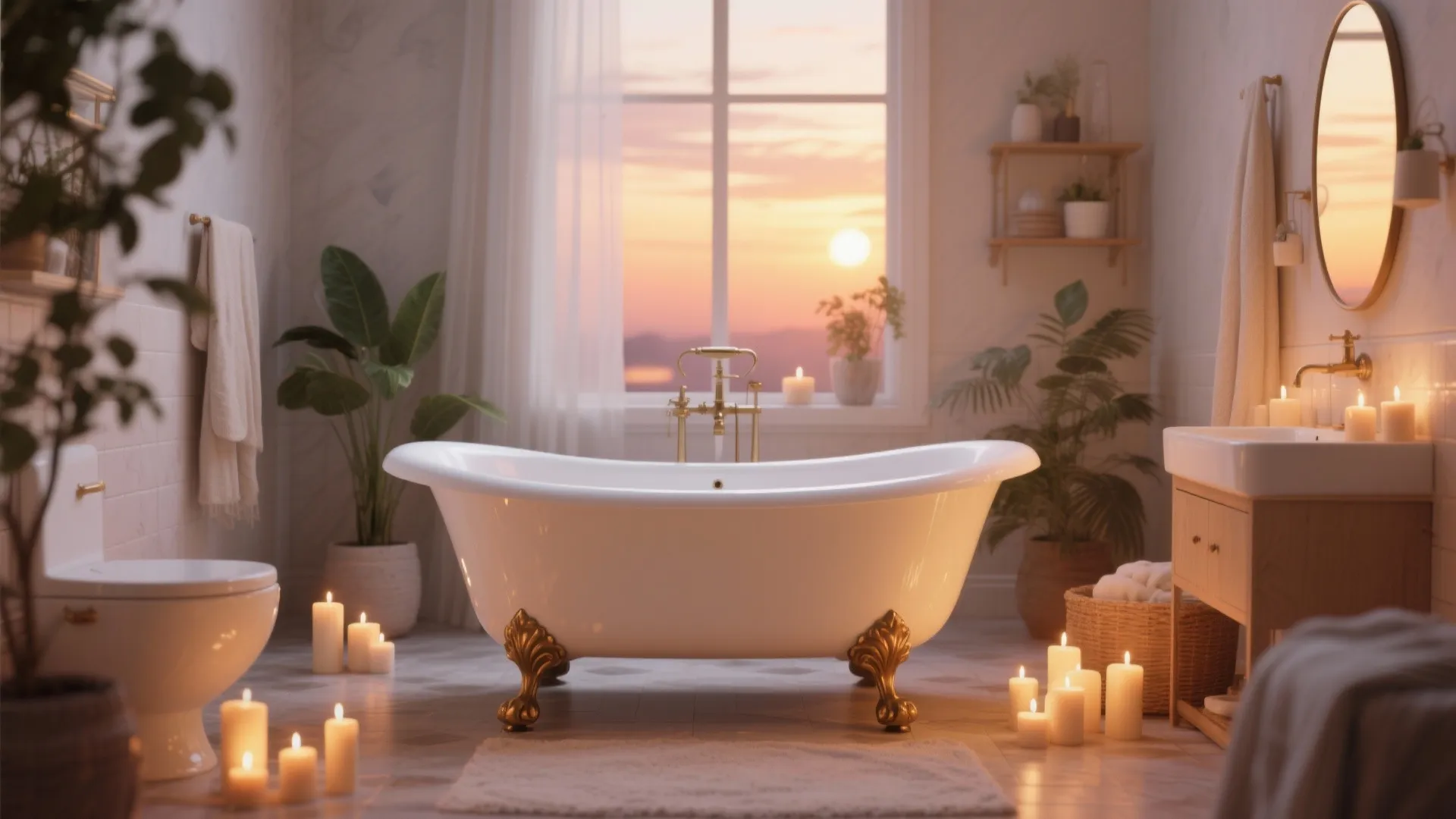 6. Freestanding Bathtub