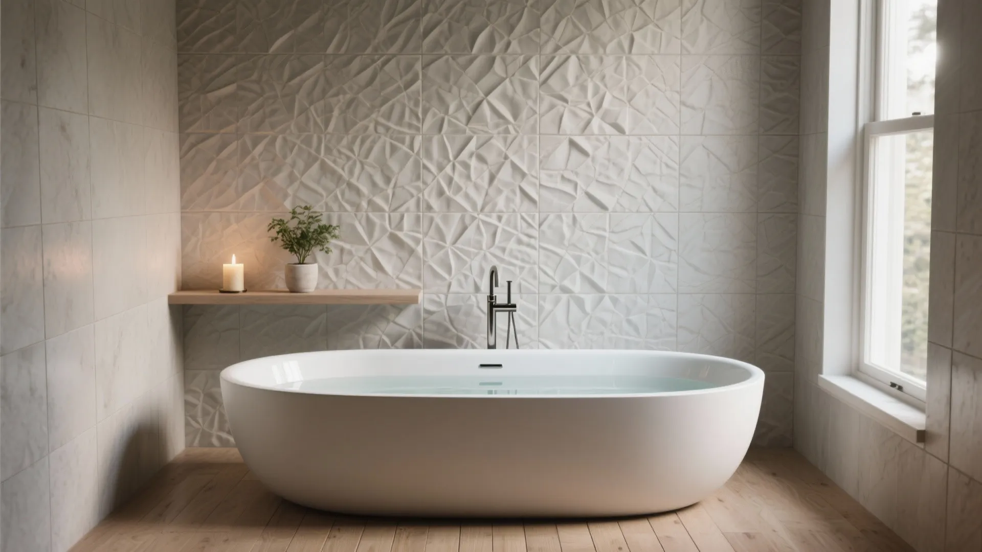 Master Bathroom Bathtub Ideas: 5 Inspiring Designs: Practical and stylish bathtub ideas for master bathrooms, from compact soakers to luxurious wet rooms