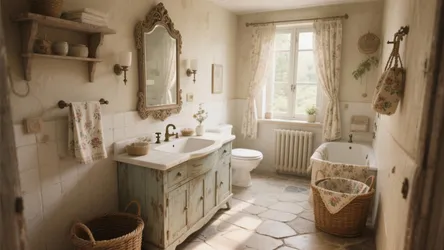 10 French Country Bathroom Decorating Ideas
