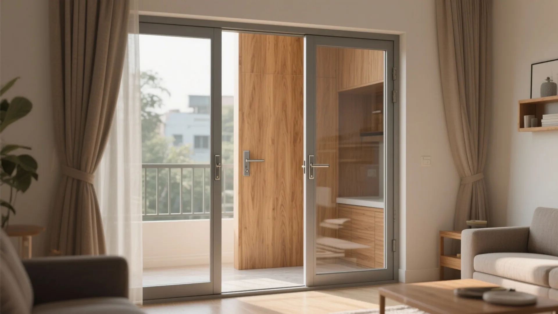 French Balcony Doors for Narrow Openings