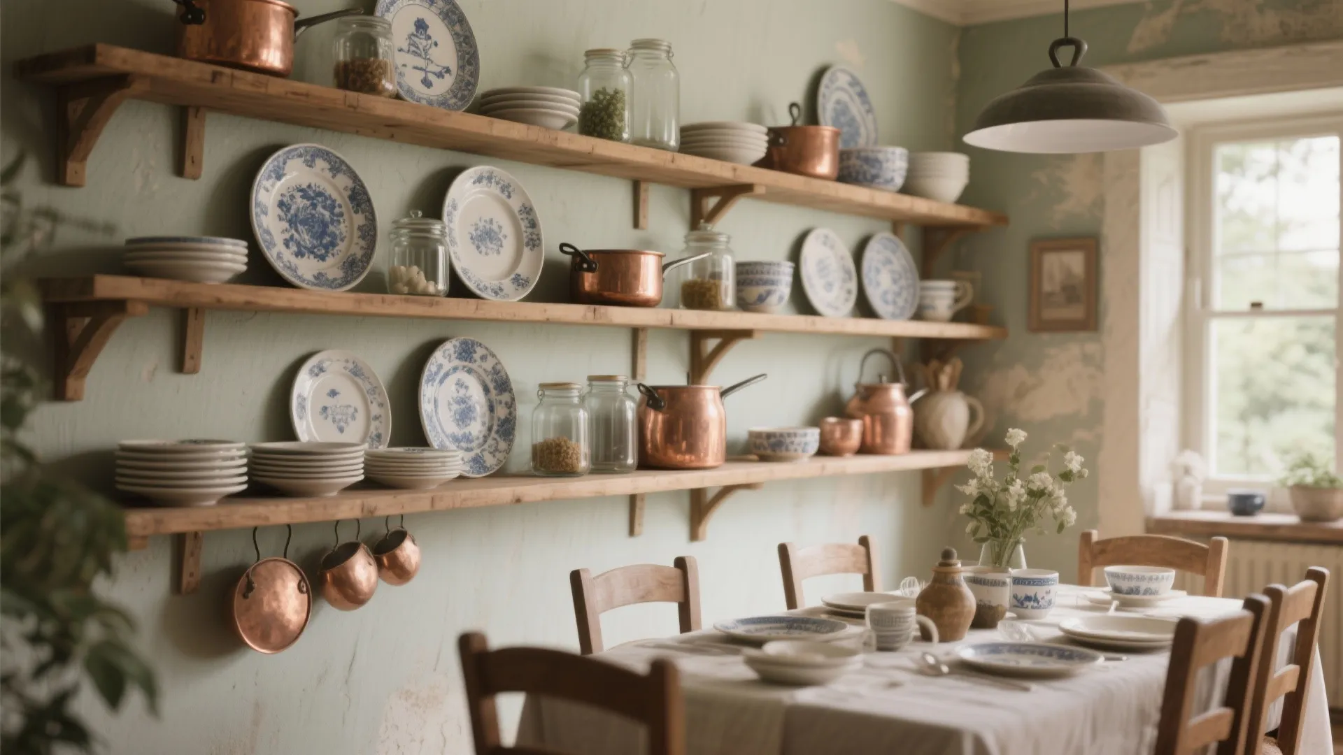 4. Display Open Shelving