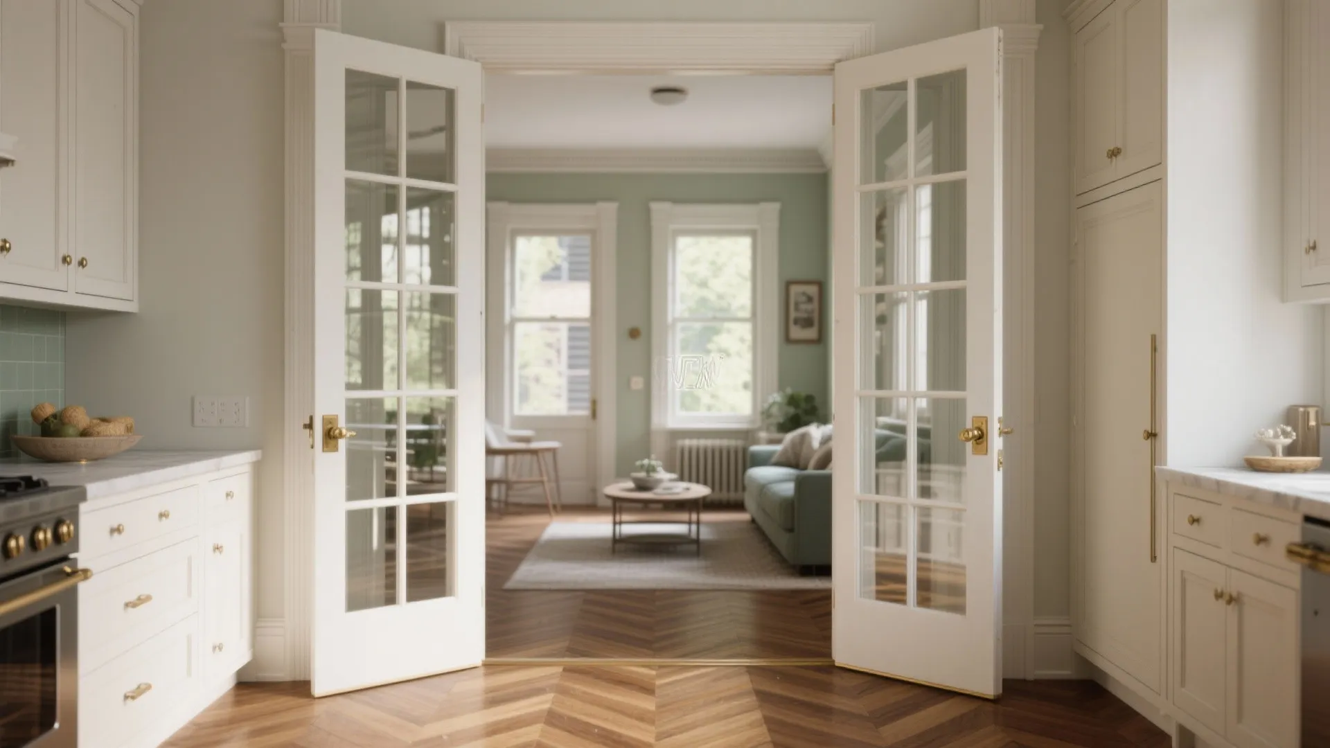 5) French, Pivot, or Bifold Doors for Character and Flexibility