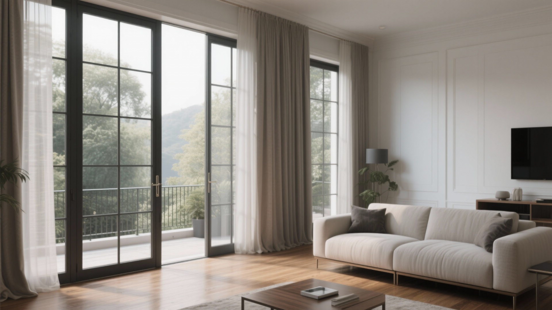 French Window Design for Living Rooms: Elegant & Modern Ideas
