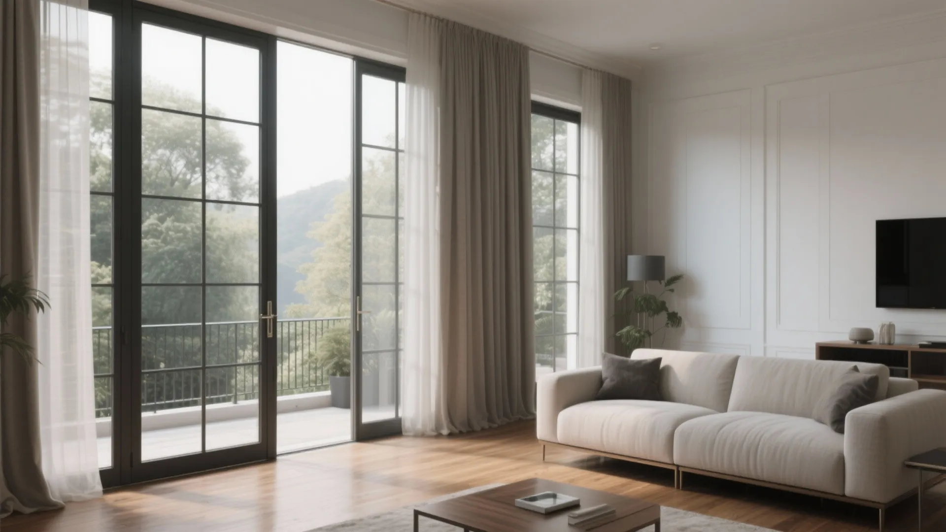 French Window Design for Living Room: Elegant & Modern Ideas: 1 Minute to Achieve Stunning French Window Living Room Ambience