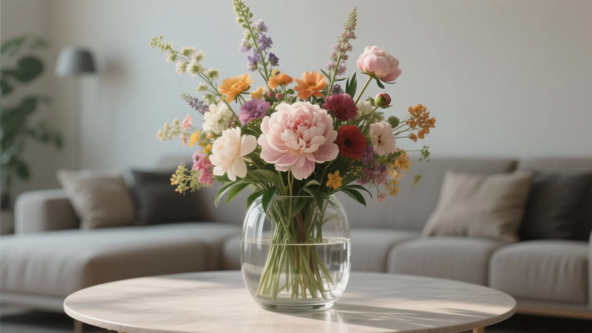 Fresh Flowers with Height Variation