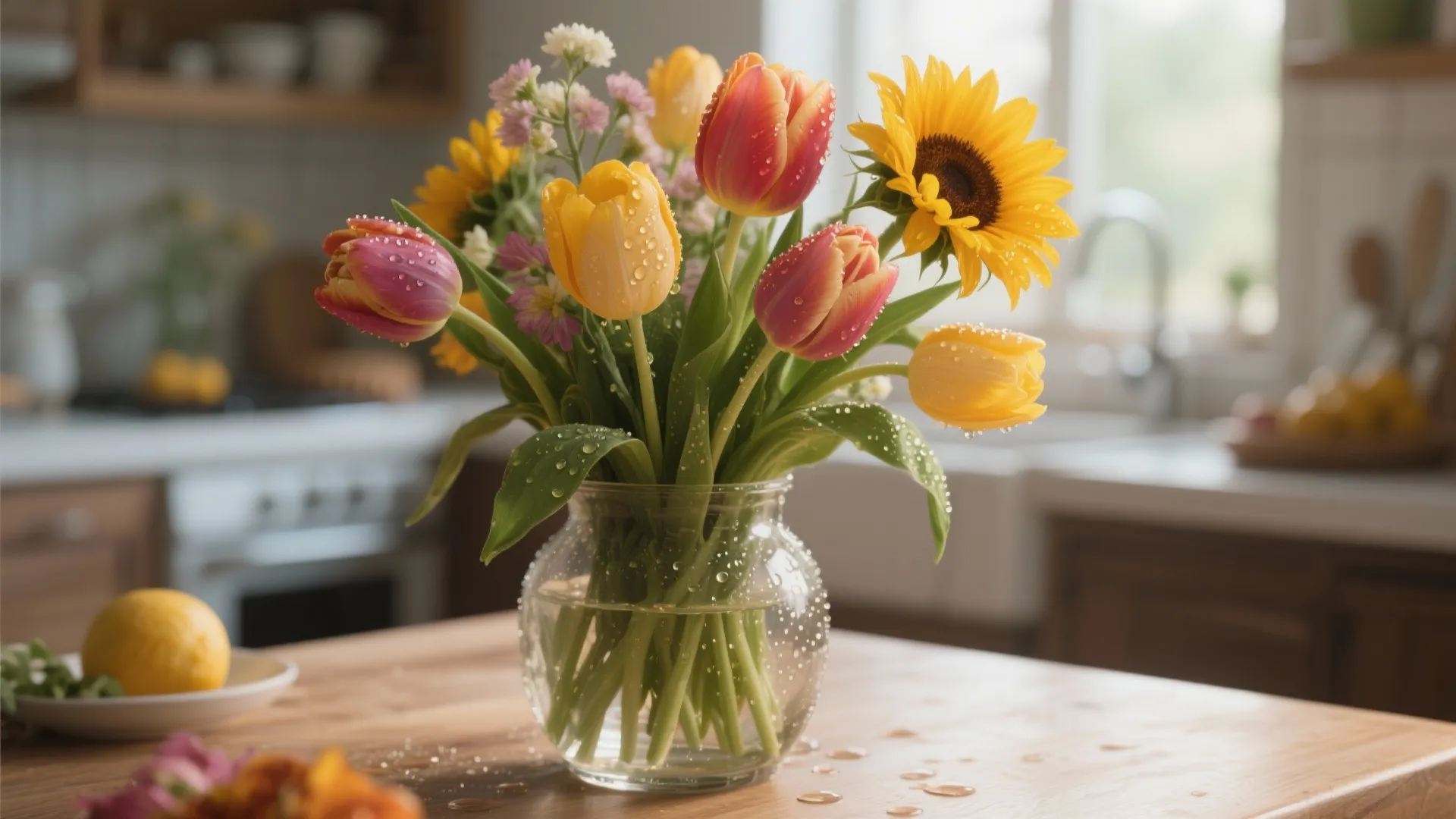 1. Fresh Flower Arrangements