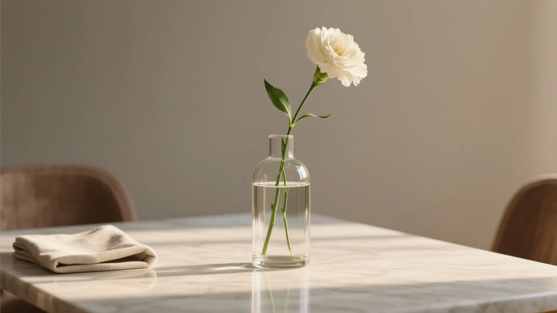 2. Fresh Flowers and Greenery