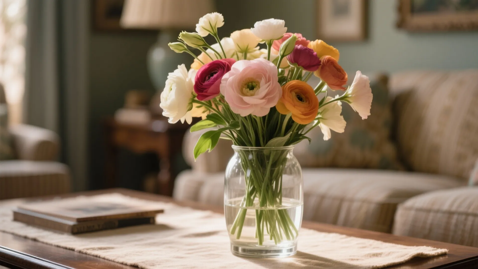 6. Fresh Flowers and Greenery