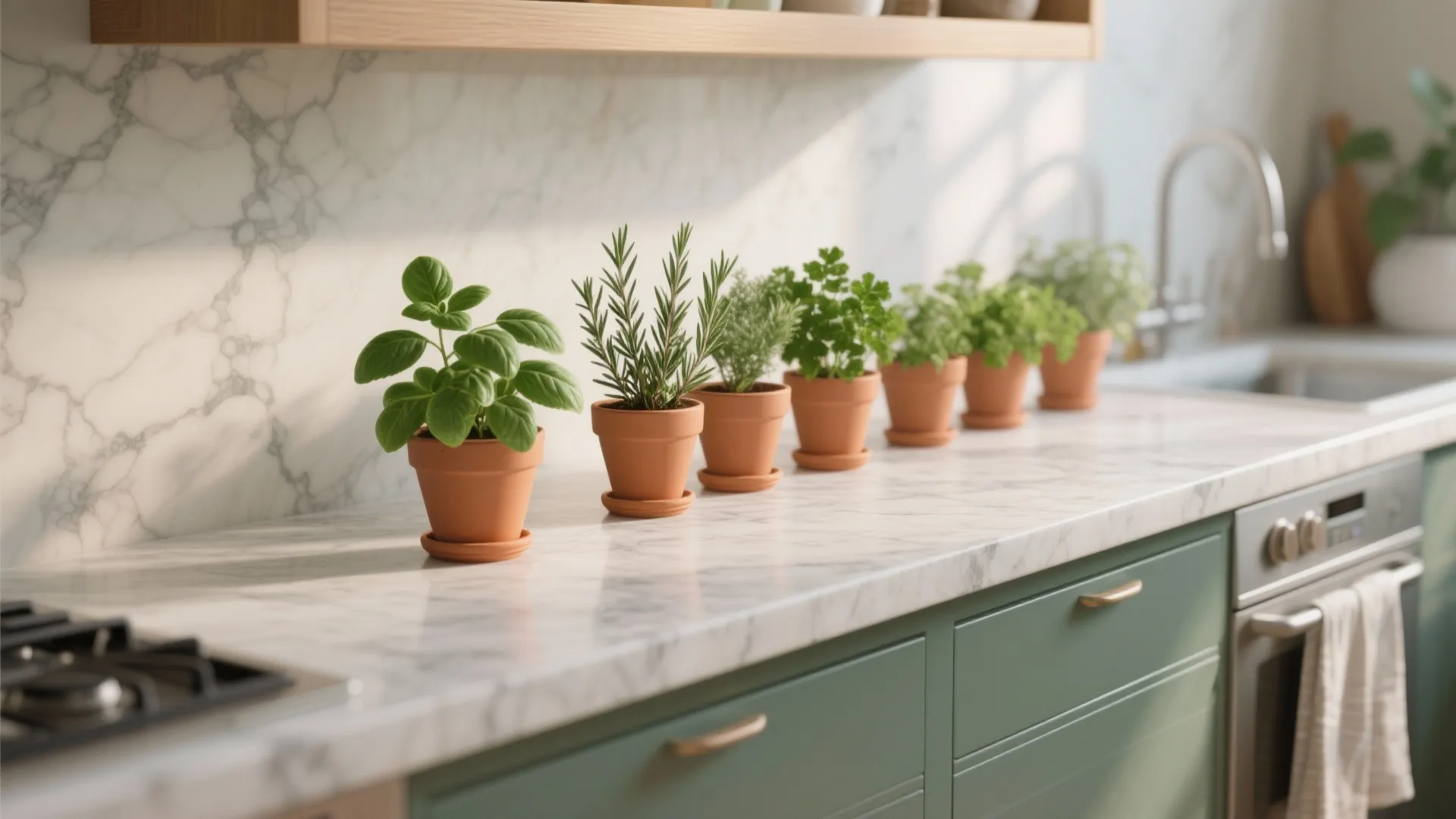 4. Fresh Herb Station