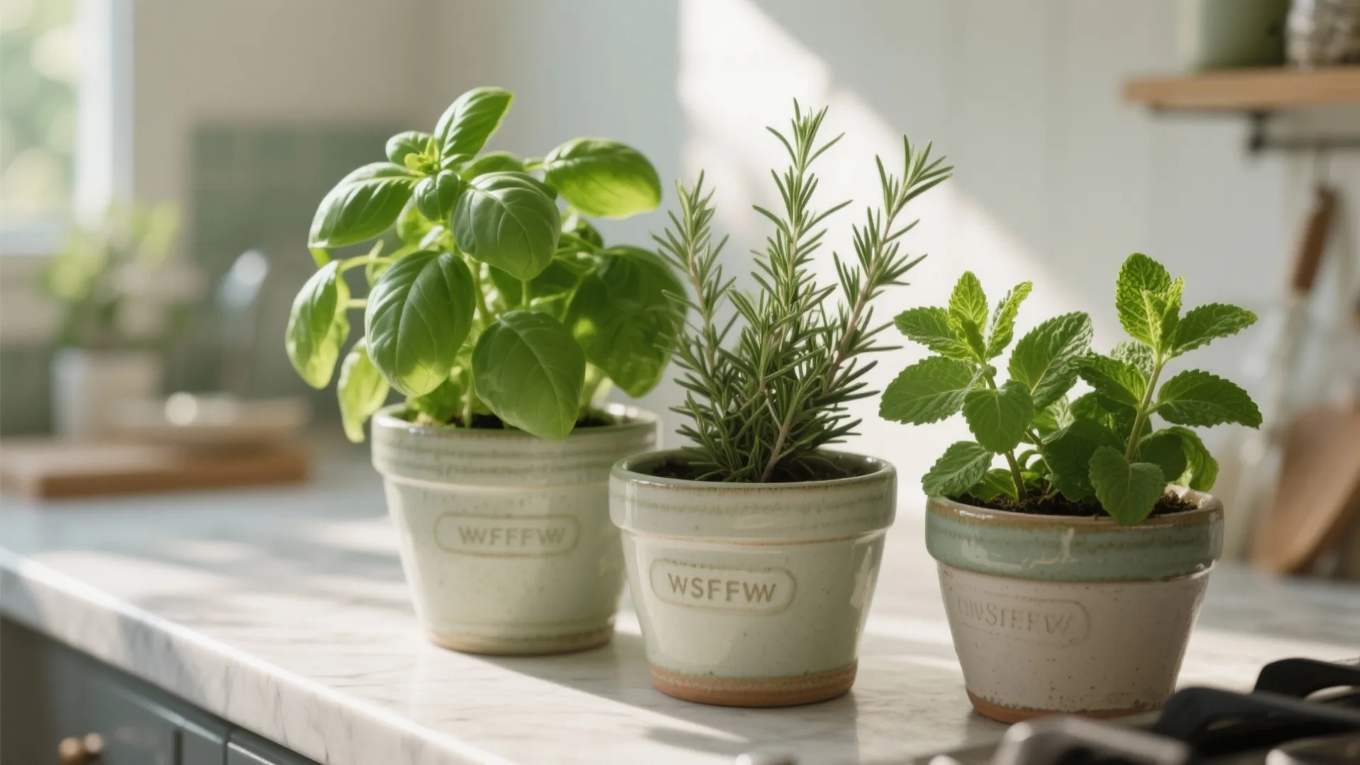 4. Fresh Herbs in Style