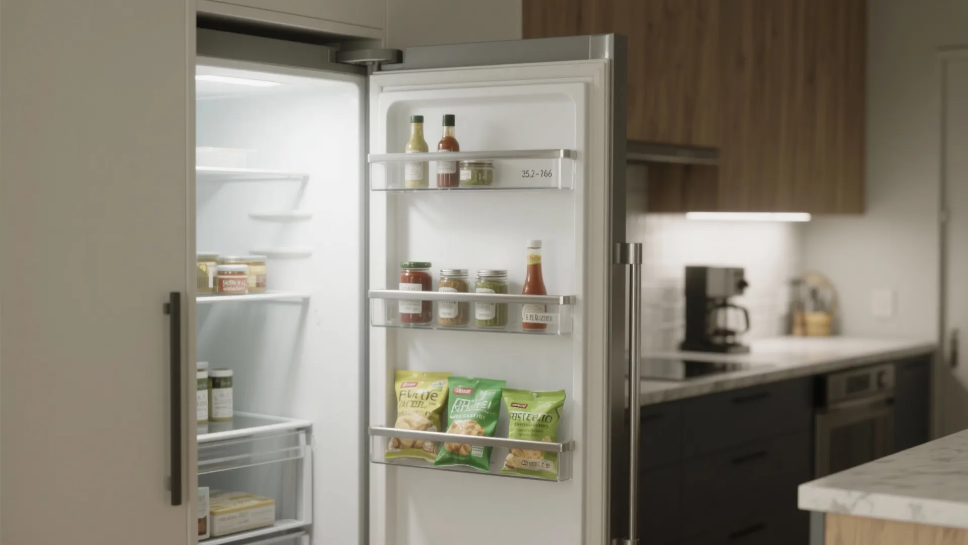 DIY Fridge Door Shelf: Maximize Kitchen Space Quickly: 1 Minute to Upgrade Your Fridge Storage—Easy DIY Guide