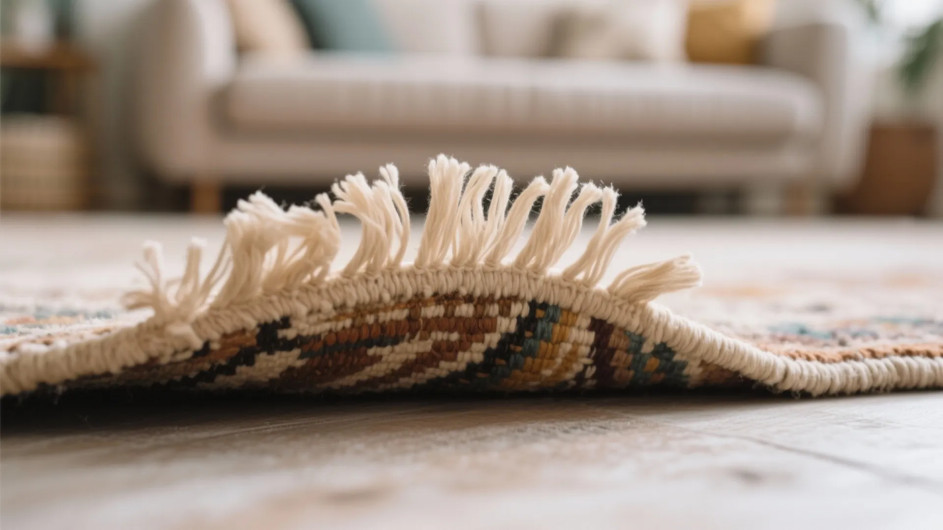 7. Rugs with Fringe Detailing