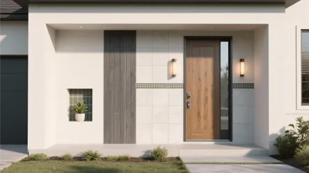 Front Door Wall Tiles Design: 5 Fresh Ideas