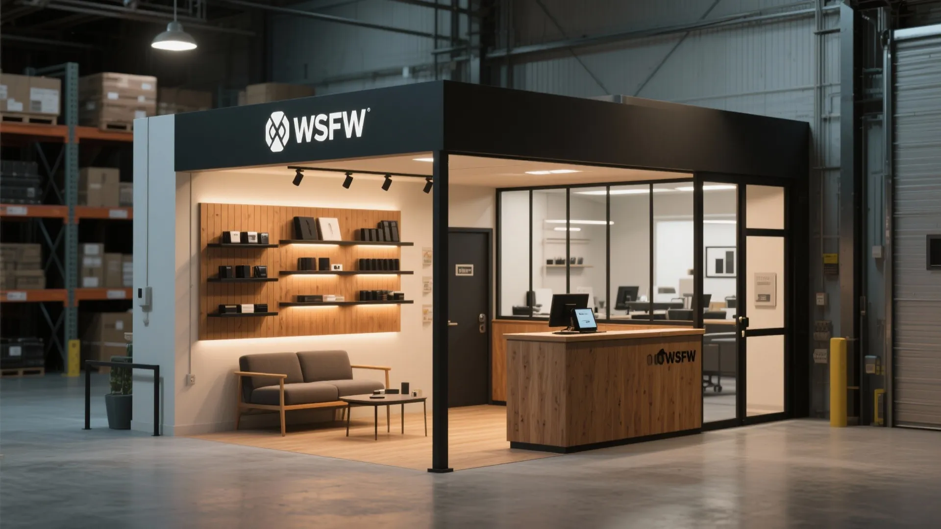 5. Front-Facing Showroom with Back Office Efficiency