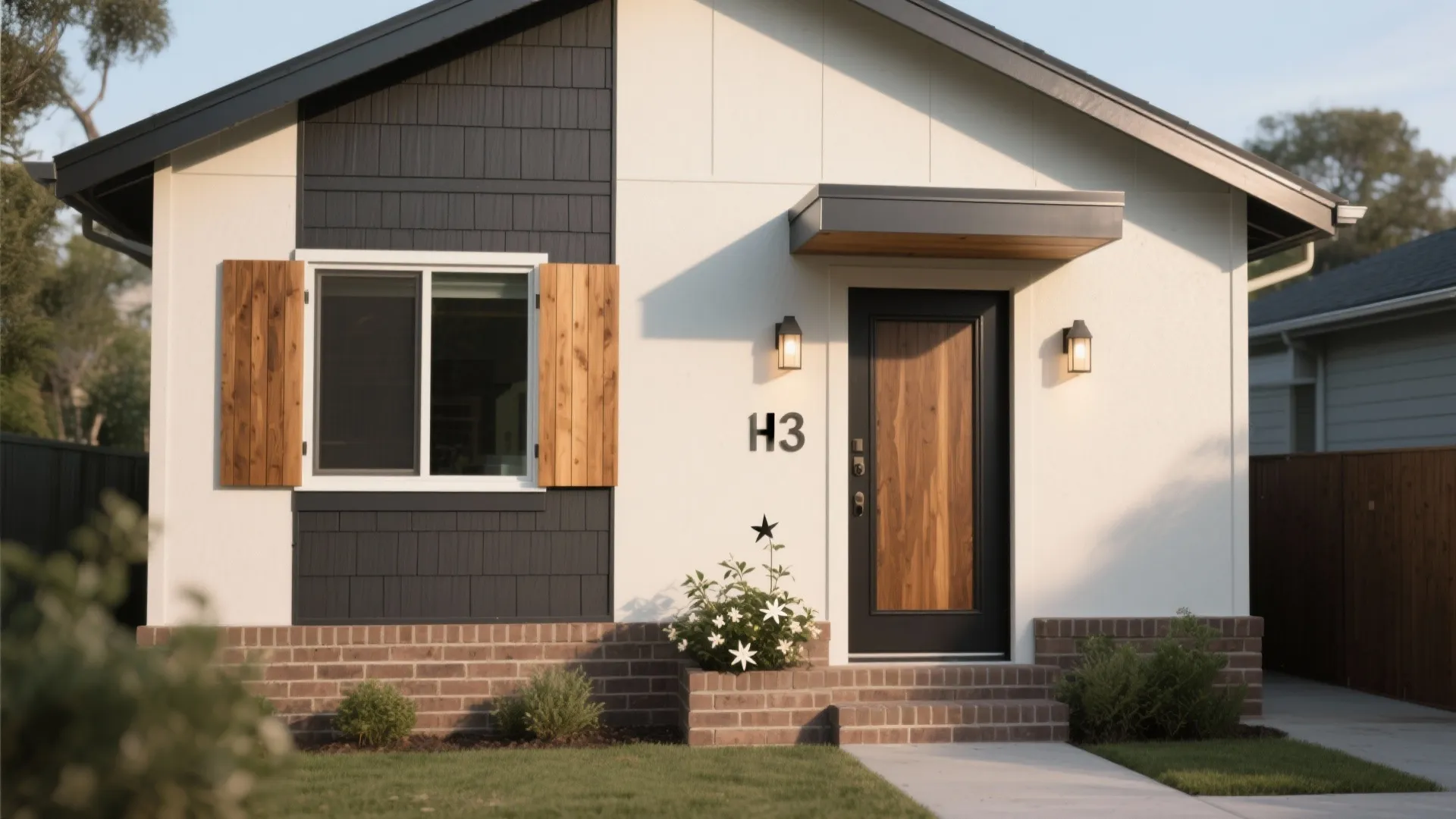 Front Wall Design for Small House: 5 Smart Ideas: Five curb-appeal upgrades that make a tiny facade feel bigger, brighter, and more intentional