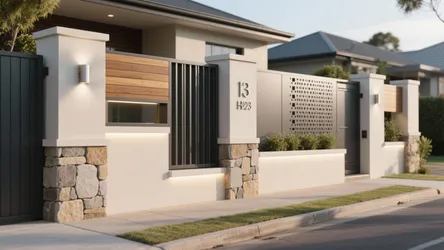 Front Side Boundary Wall Design: 5 Ideas