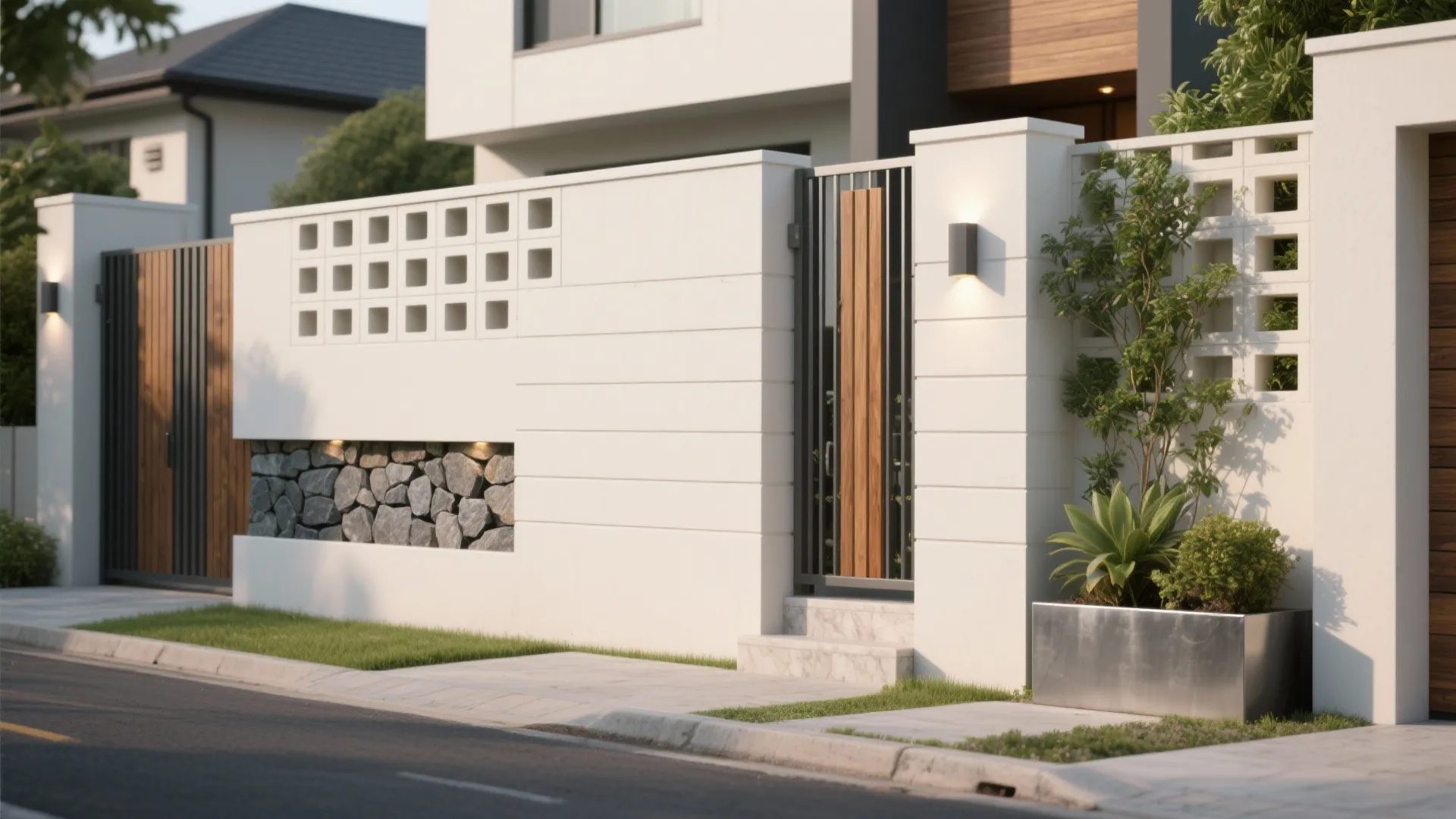 5 Ideas for Front Boundary Wall Design for Home: A senior interior designer’s practical, story-rich guide to small-frontage boundary walls—privacy, airflow, texture, and lighting done right.