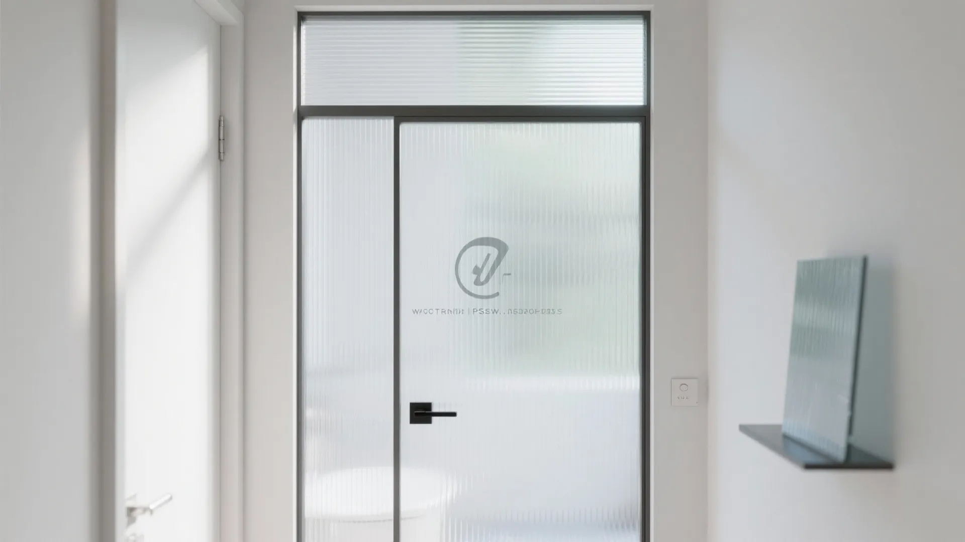 Tip 2: Frosted glass for light without the awkward silhouettes