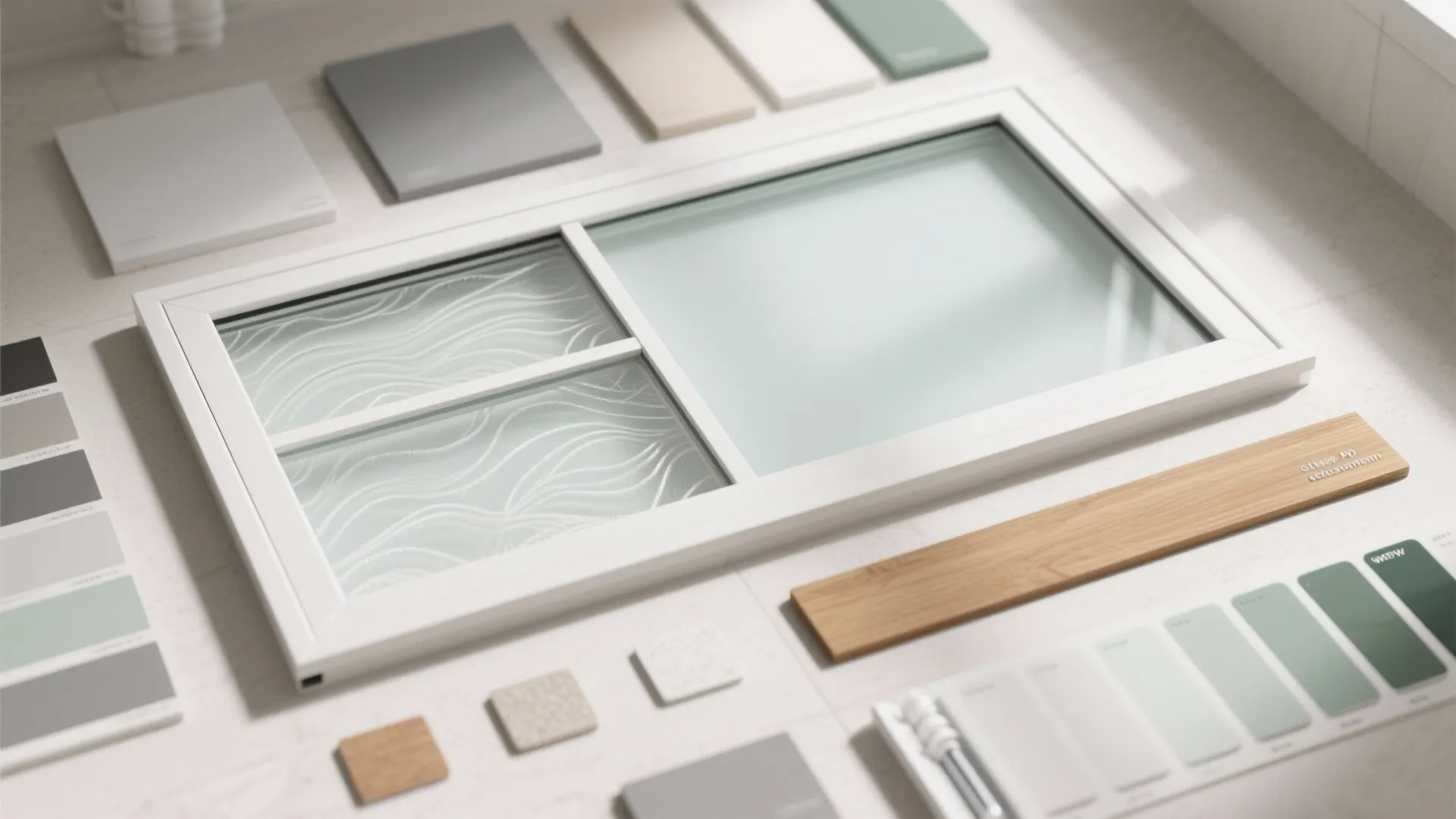 Frosted UPVC Glazing: Privacy with Daylight