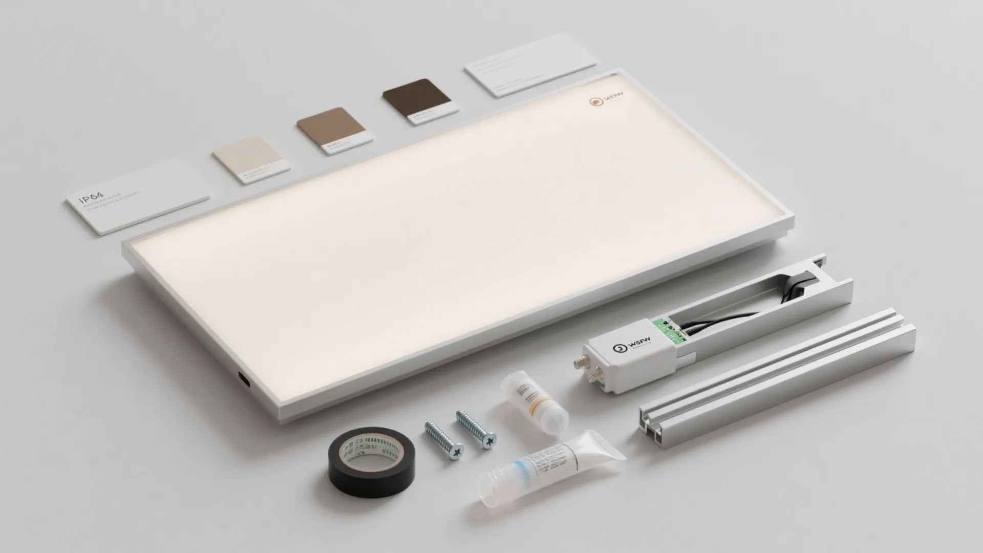 Backlit Frosted POP Panels for a Spa-Like Glow