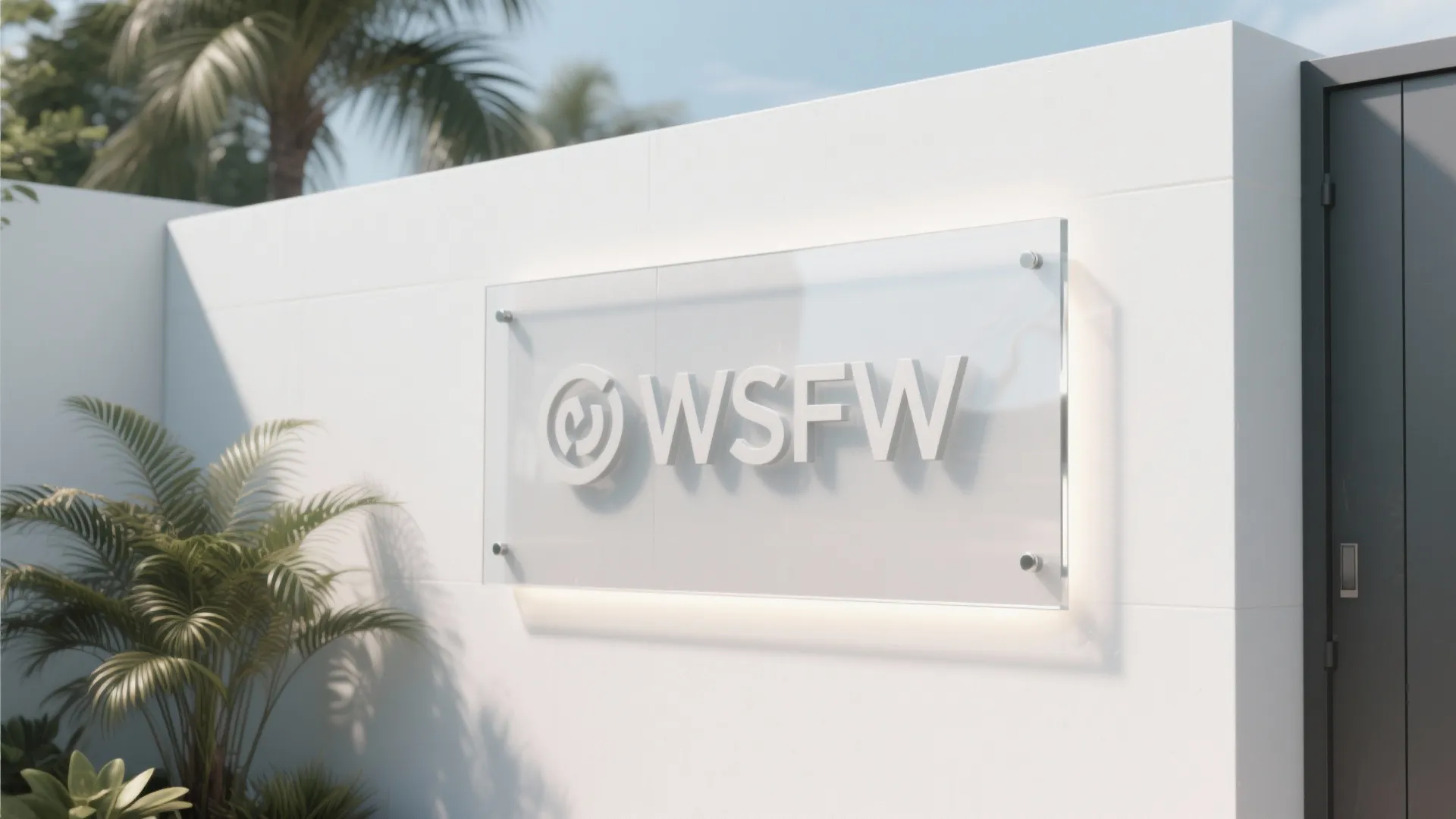 Sandblasted Glass for Airy Elegance