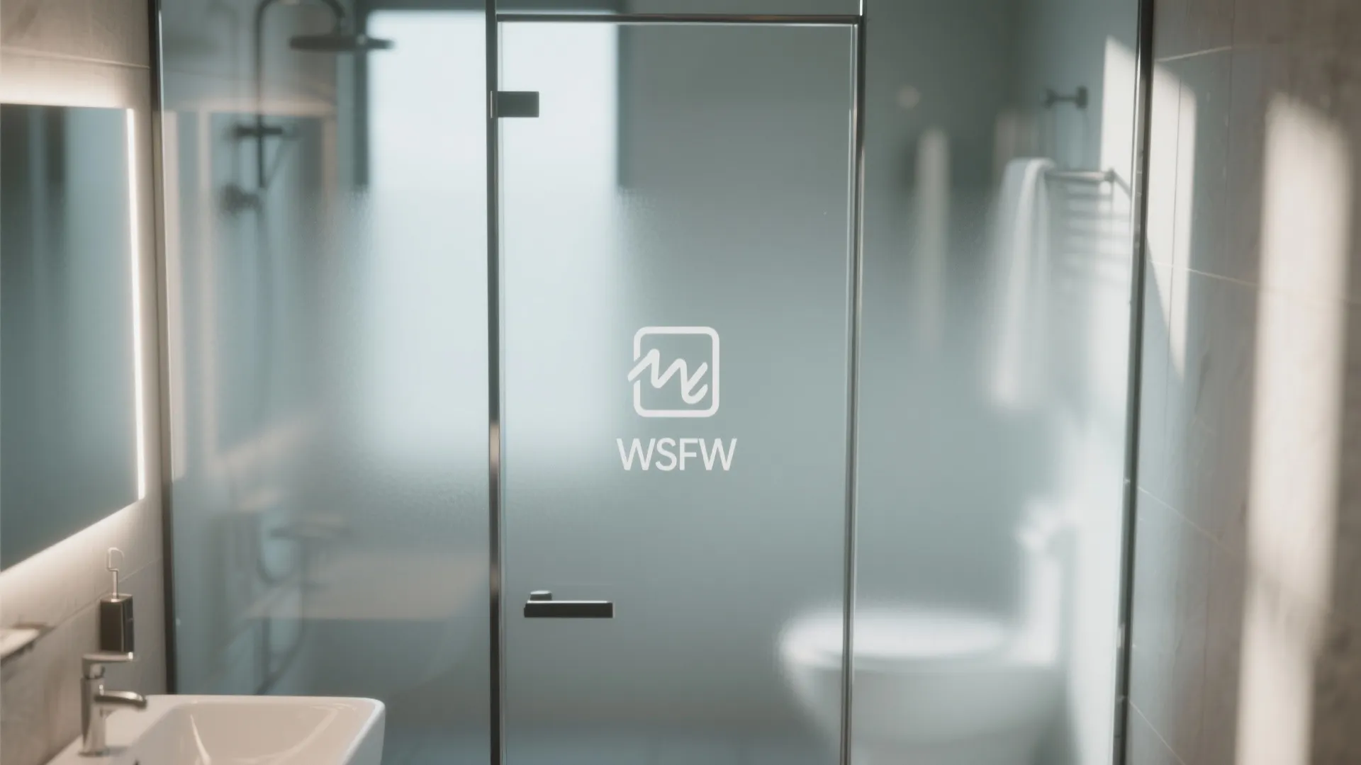 3. Frosted Glass Decals