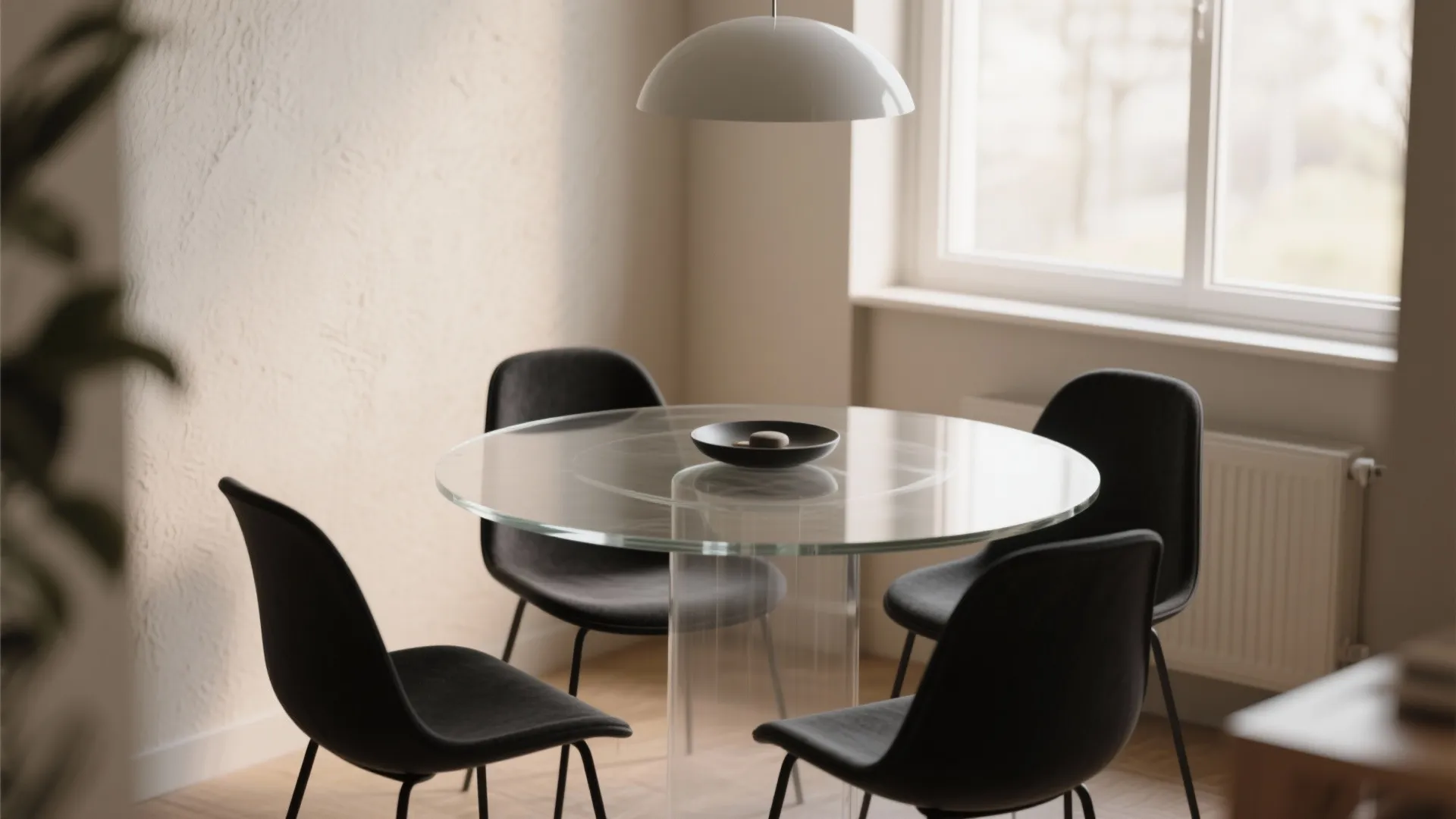 Frosted Glass Elegance