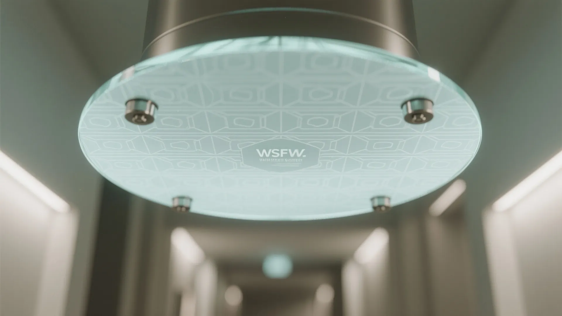 4. Frosted Glass with Pattern Etch