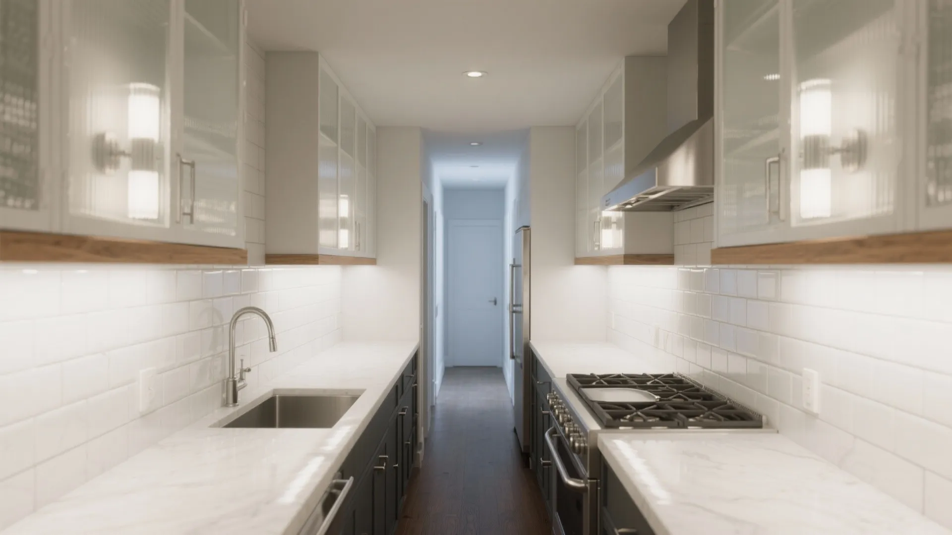 Glass shades for brighter, gentler spread