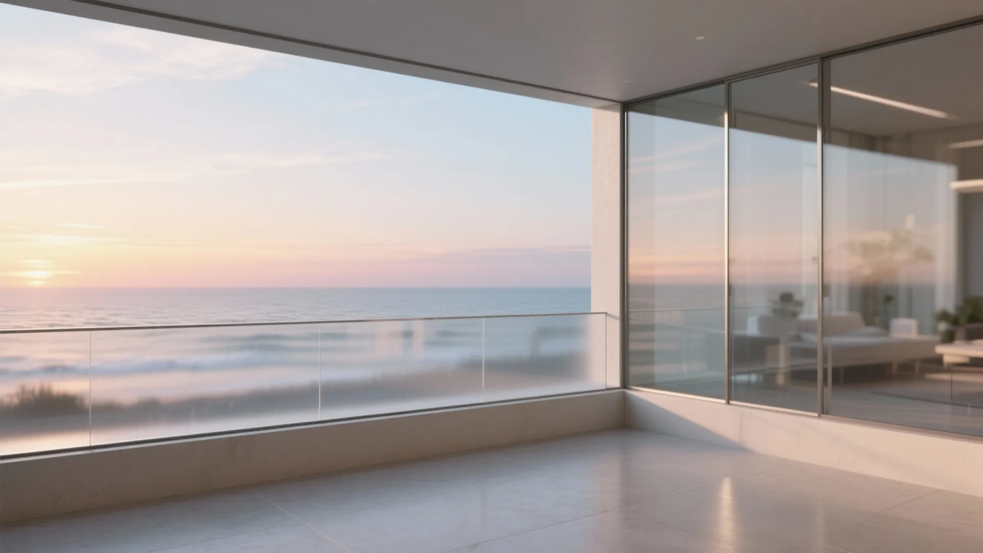 Frosted Glass Panels