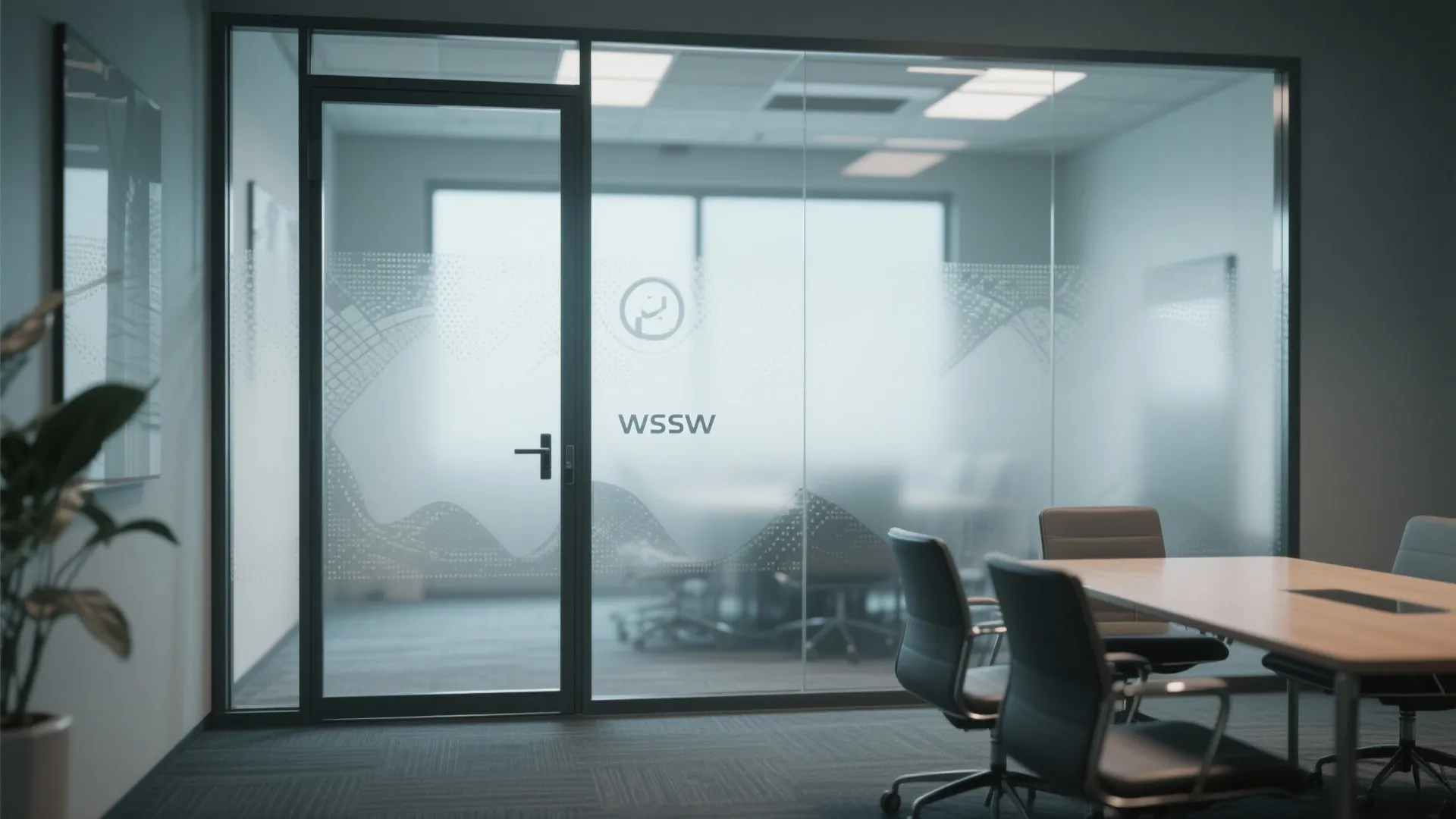 5. Frosted Glass Vinyl