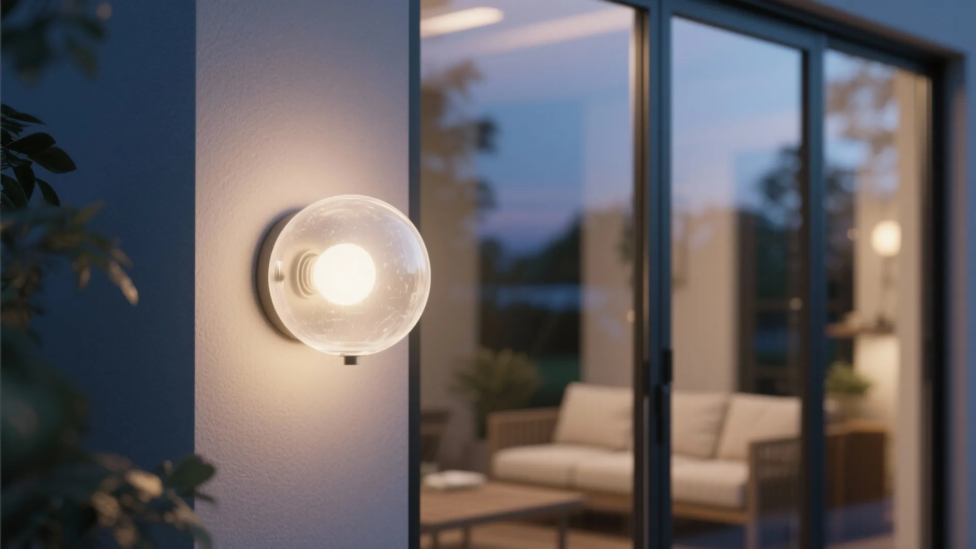 3. Frosted globe for light diffusion