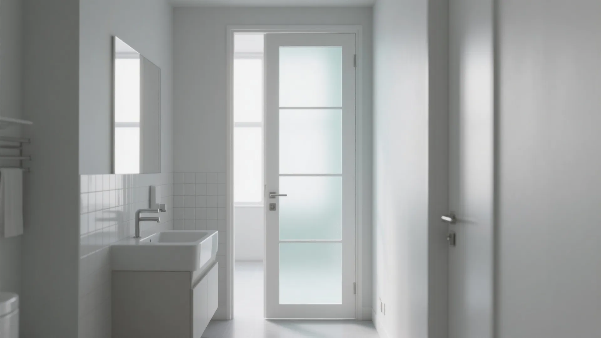 Frosted Insert for Privacy and Light