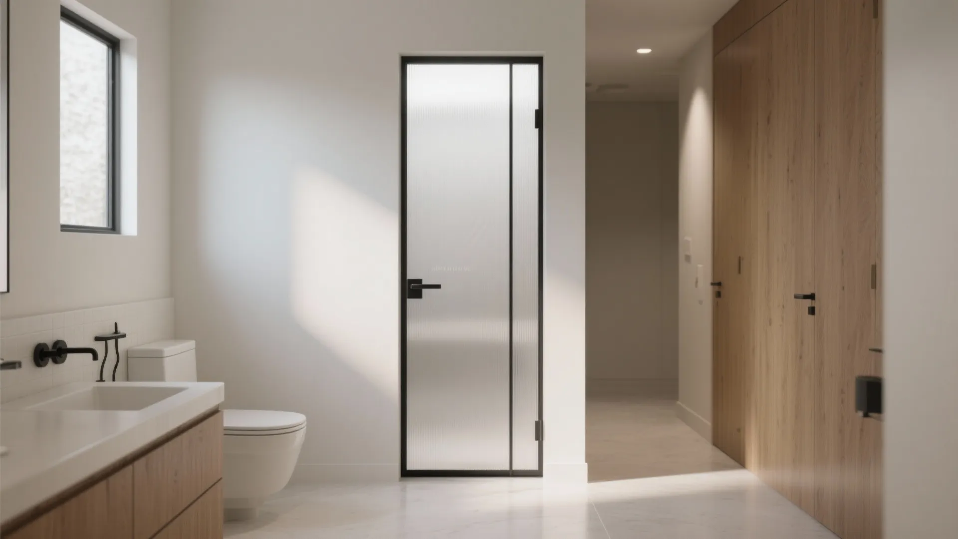 Frosted Light: Glass Inserts and Transoms