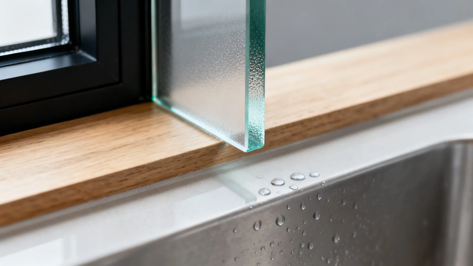 Frosted Glass for Soft Privacy