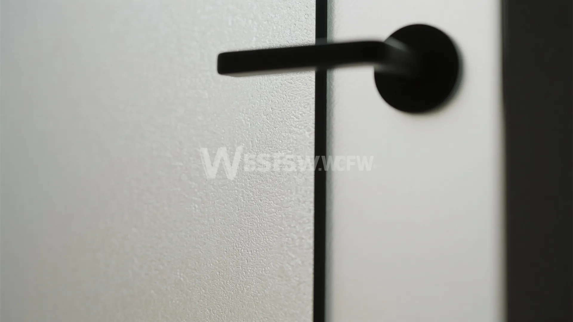 Frosted PVC Panel Door for Privacy and Light