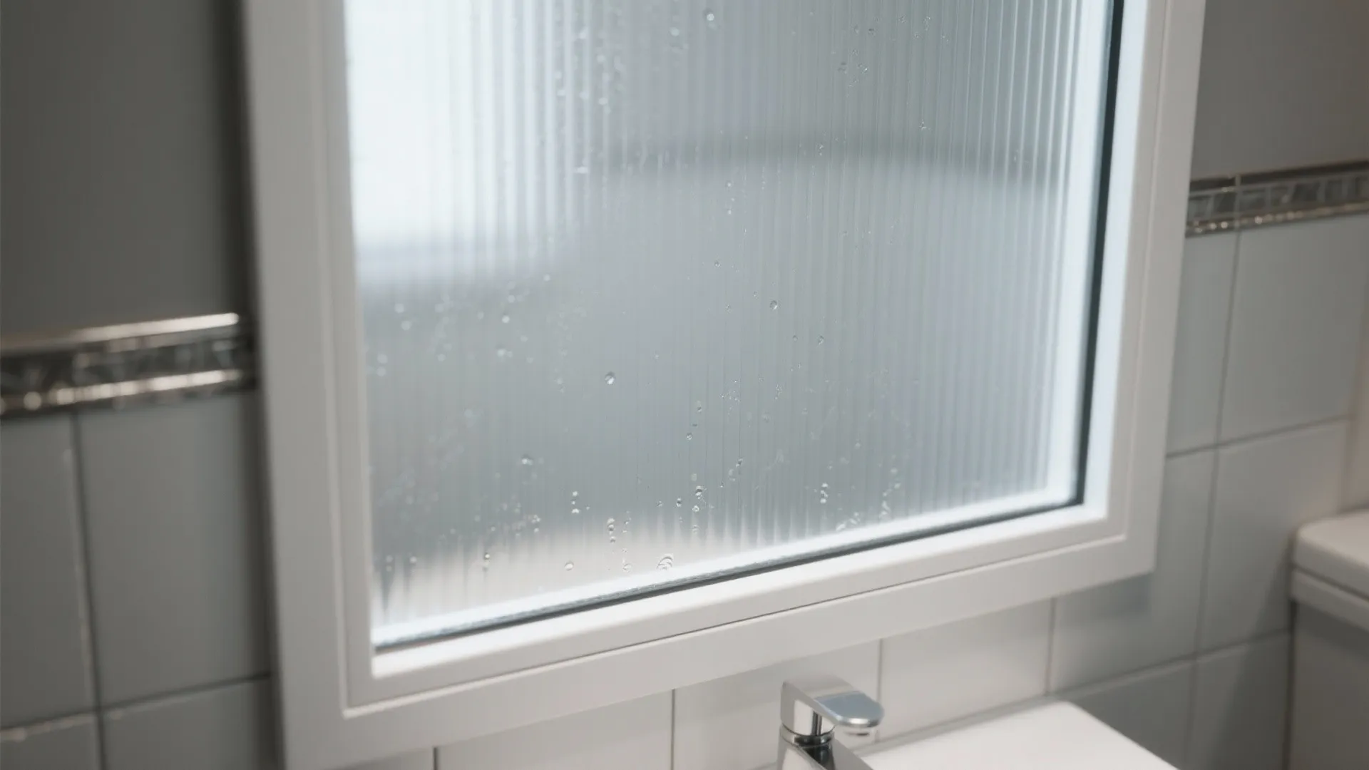 2) Textured or Frosted Glass: Privacy Without the Cave