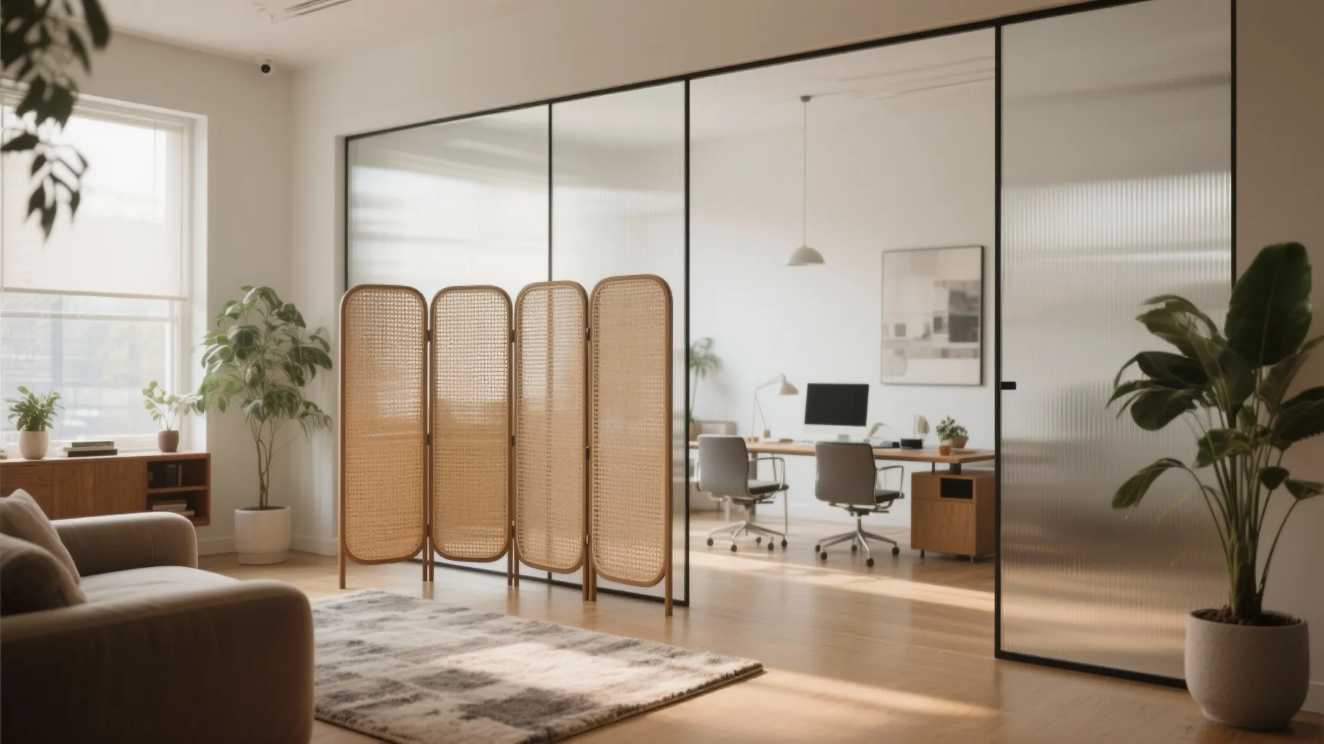 5. Embrace translucent separators and subtle screens