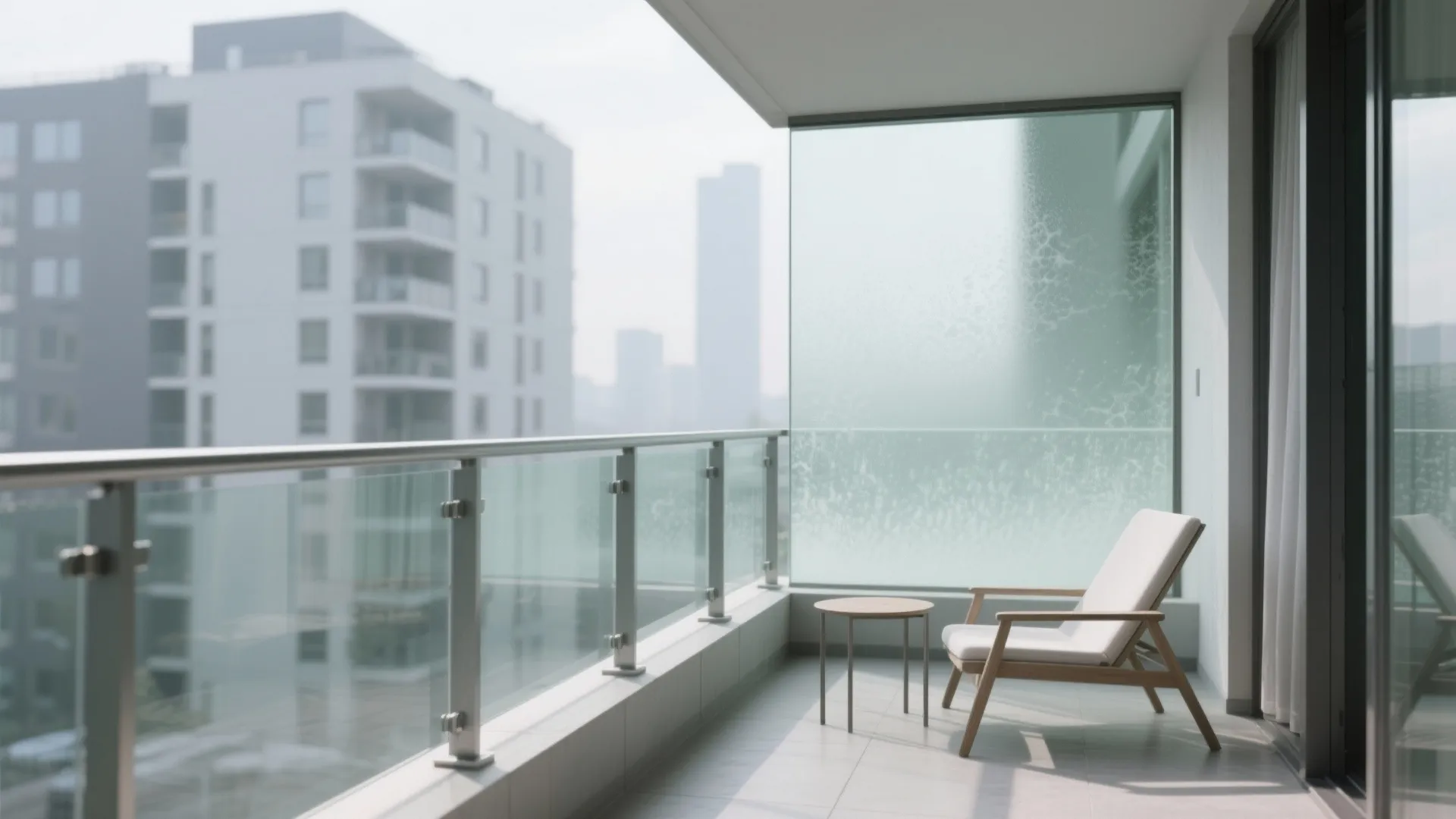 Frosted and Etched Glass Screens for Gentle Privacy