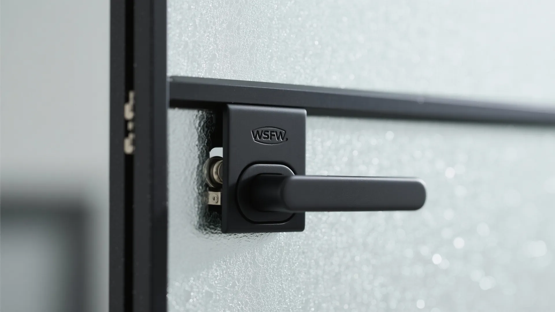 Frosted Glass Sliding Door