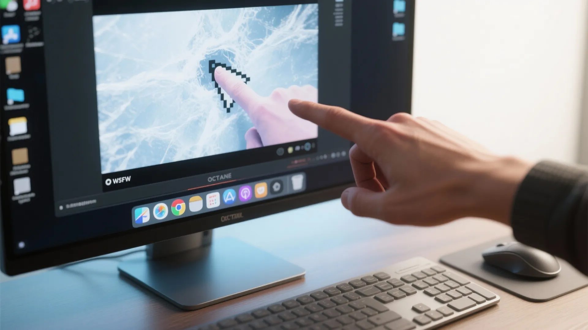 3. The Frozen Desktop Screenshot