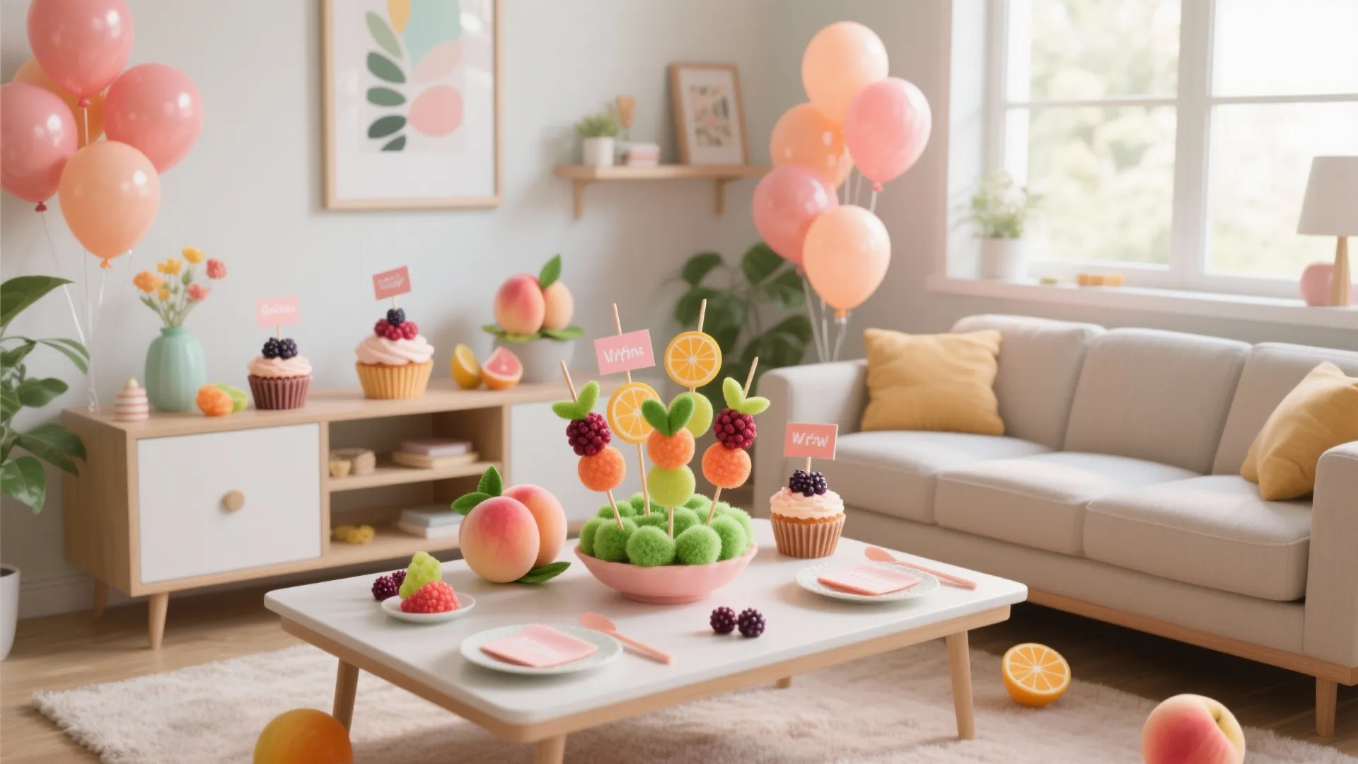 Fruit Fiesta: Peach & Berry