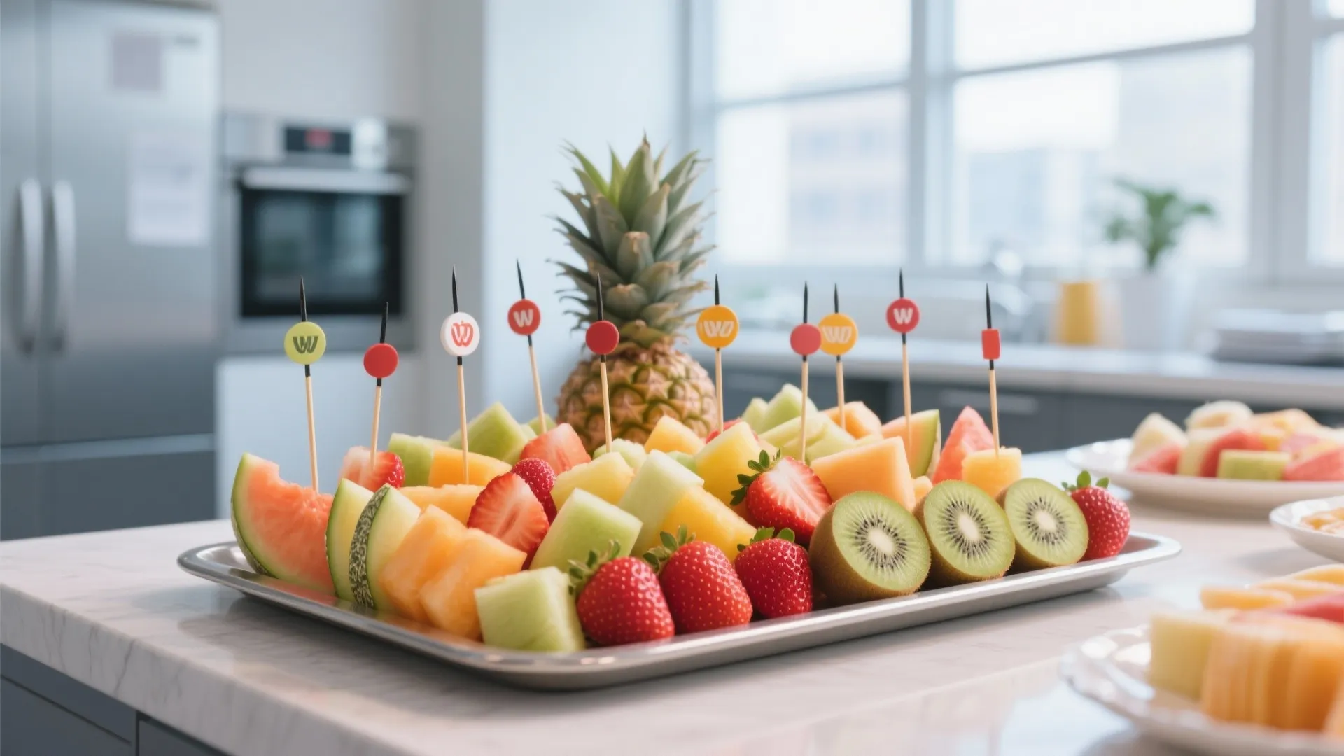 3. Fruit Skewers
